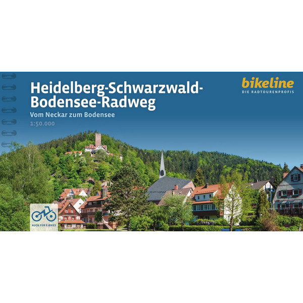 HEIDELBERG-SCHWARZWALD-BODENSEE-RADWEG - Radwanderführer Ansicht 1