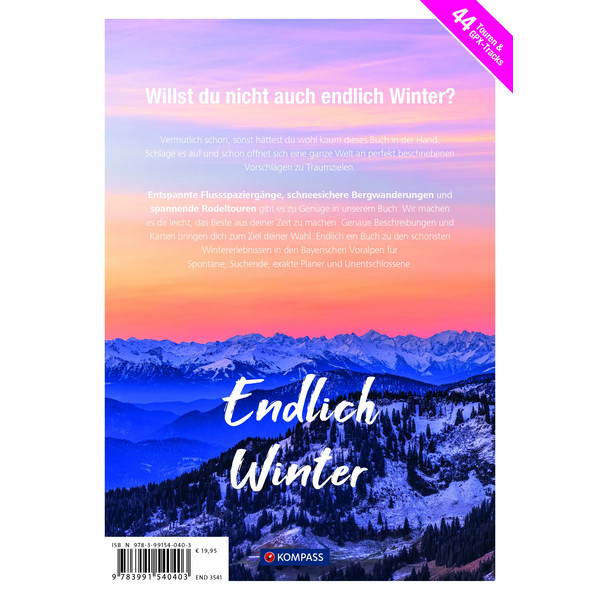 KOMPASS ENDLICH ENDLICH WINTER, BAYERISCHE VORALPEN - Wanderführer Ansicht 2