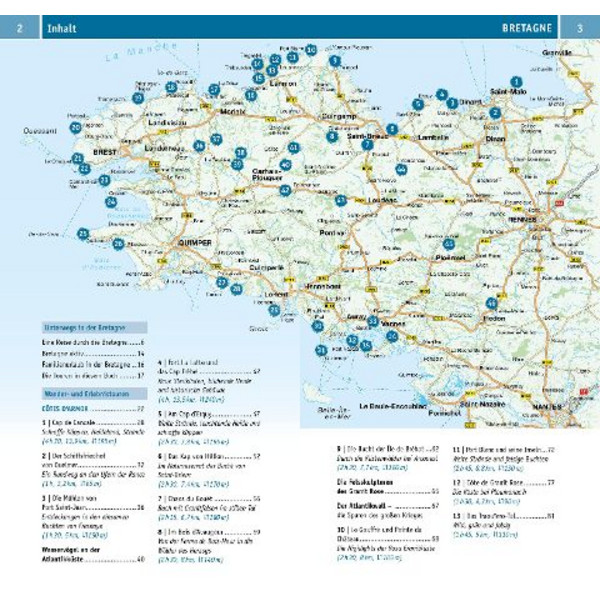 NATURZEIT ERLEBEN: BRETAGNE - Wanderführer Ansicht 2