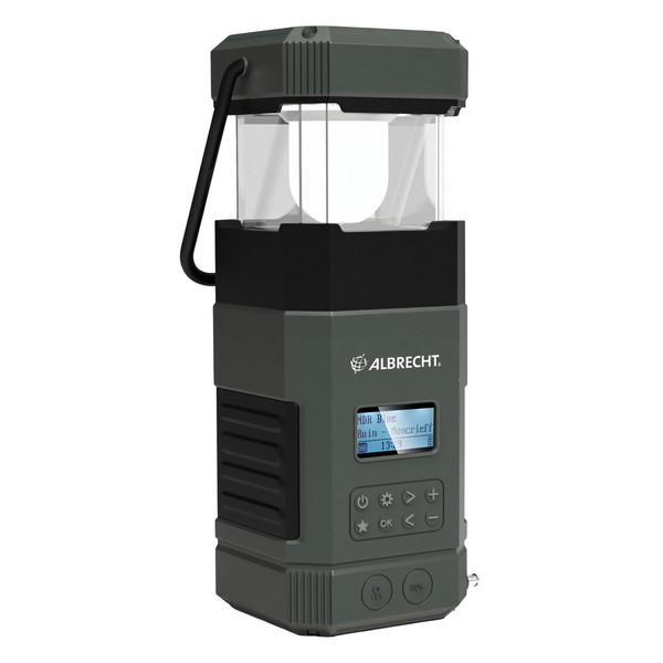 DR 114 DAB+ OUTDOOR RADIO WITH CAMPING LAMP - Kurbelradio