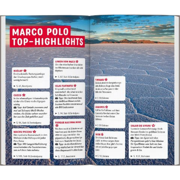MARCO POLO REISEFÜHRER PERU & BOLIVIEN Ansicht 2