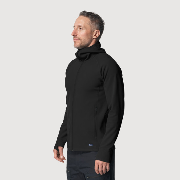 Tierra KVALØYA HOOD M Herren - Fleecejacke Ansicht 4