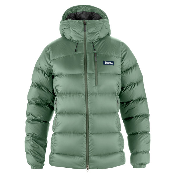TARREKAISE DOWN JACKET W Damen - Daunenjacke-PATINA GREEN
