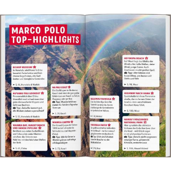 MARCO POLO REISEFÜHRER HAWAII Ansicht 2