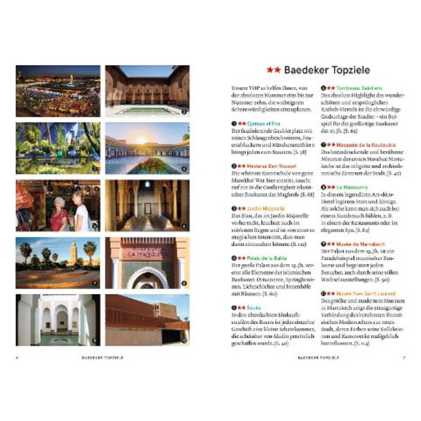 BAEDEKER SMART REISEFÜHRER MARRAKESCH Ansicht 2