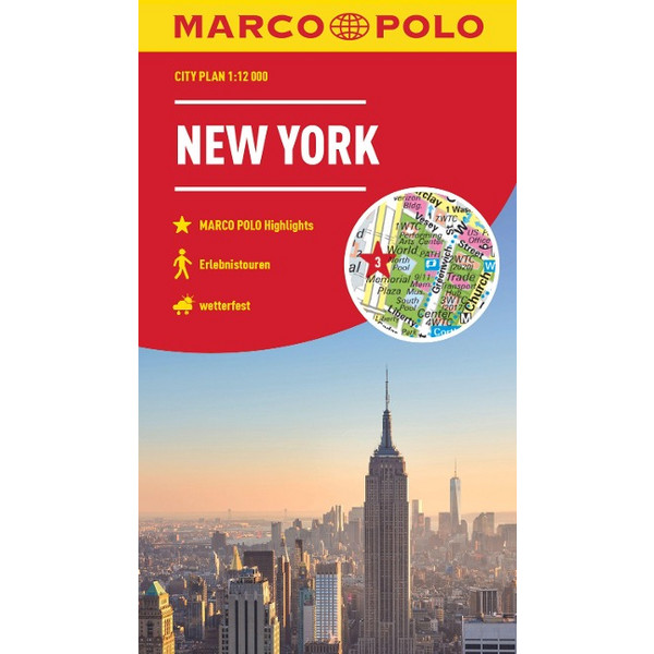 MARCO POLO CITYPLAN NEW YORK 1:12.000 - Stadtplan Ansicht 1