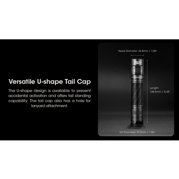 Nitecore MH12 PRO - Taschenlampe Ansicht 6
