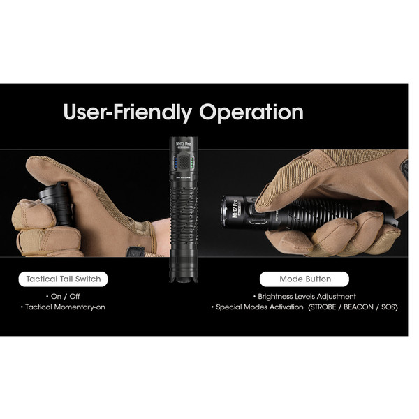 Nitecore MH12 PRO - Taschenlampe Ansicht 7