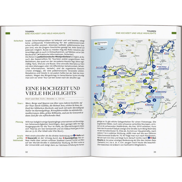BAEDEKER REISEFÜHRER ISRAEL, PALÄSTINA Ansicht 2