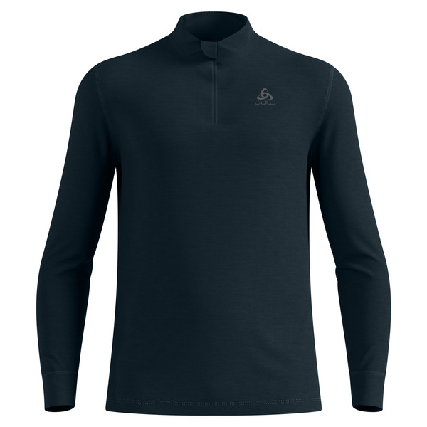 MERINO 200 BL TOP TURTLE NECK L/S HALF ZIP Herren - Funktionsshirt-DARK SAPPHIRE