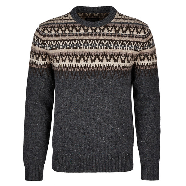 Robbins ARCH ROCK CREW L/S Herren - Wollpullover