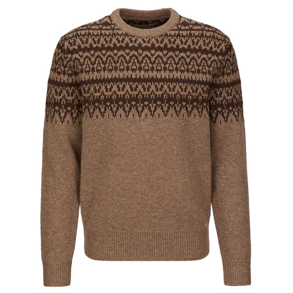 ARCH ROCK CREW L/S Herren - Wollpullover-SADDLE HTR LASSEN PT