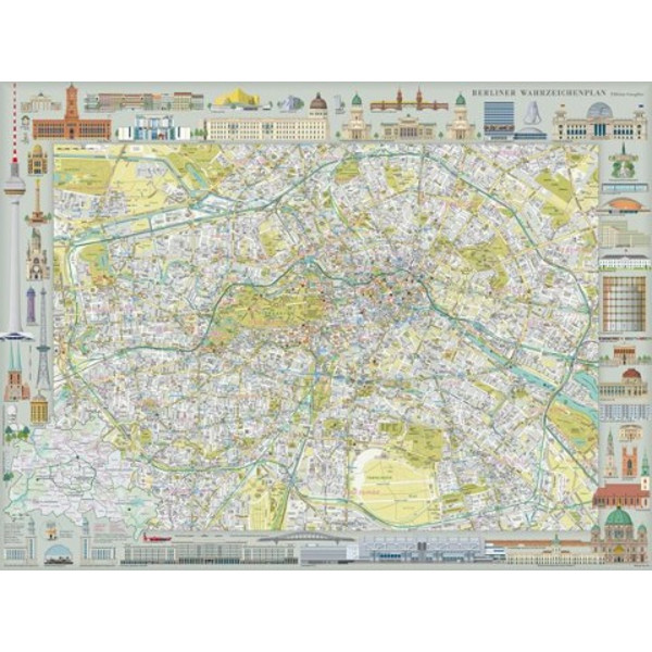 WAHRZEICHENPLAN - Stadtplan