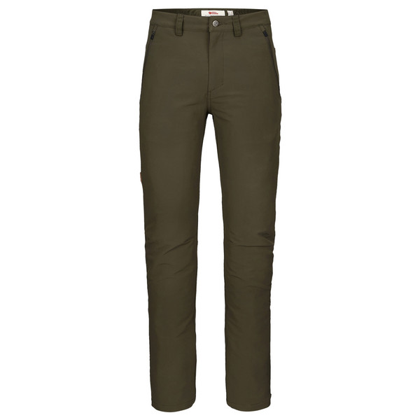 ABISKO WINTER STRETCH TROUSERS M Herren - Softshellhose-DEEP FOREST