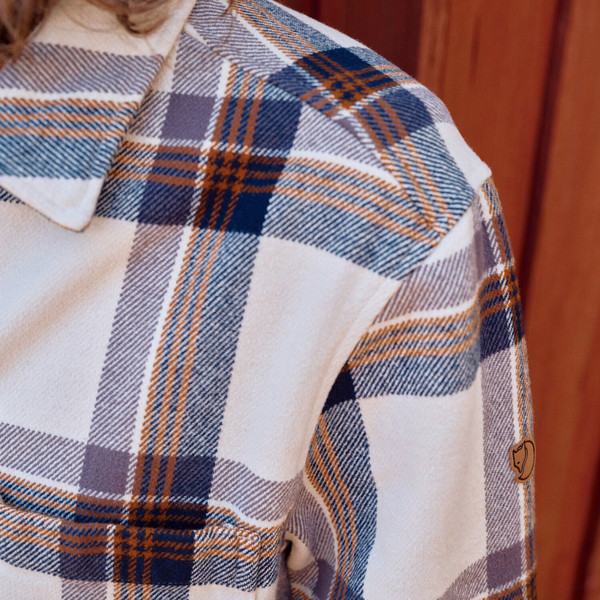 Fjällräven SINGI FLANNEL OVERSHIRT M Herren - Flanellhemd Ansicht 17