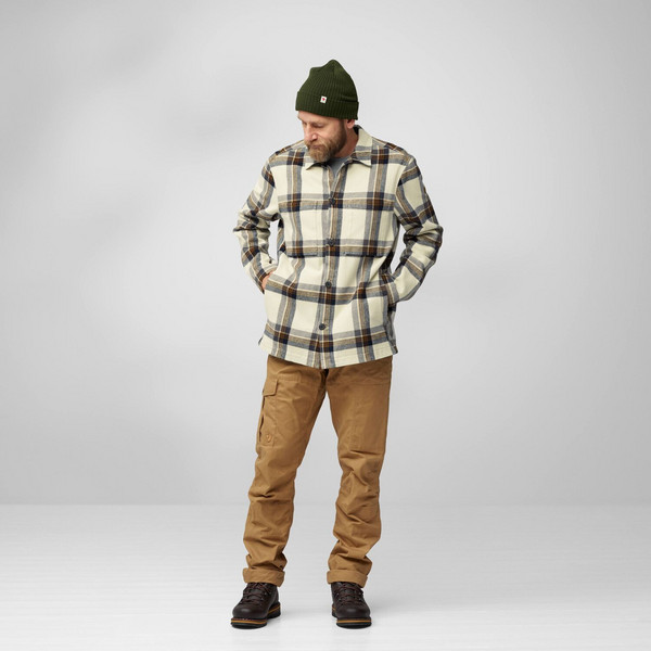 Fjällräven SINGI FLANNEL OVERSHIRT M Herren - Flanellhemd Ansicht 9