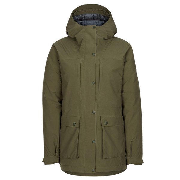 HC HYDRATIC PADDED JACKET W Damen - Winterjacke-LAUREL GREEN