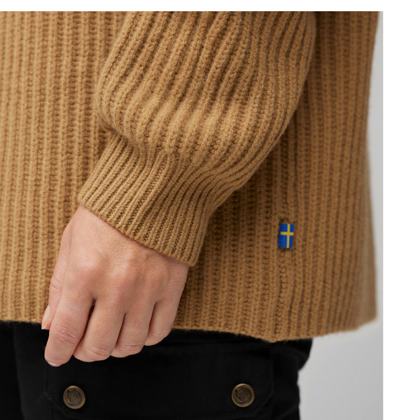 Fjällräven ÖVIK RIB SWEATER W Damen - Wollpullover Ansicht 7