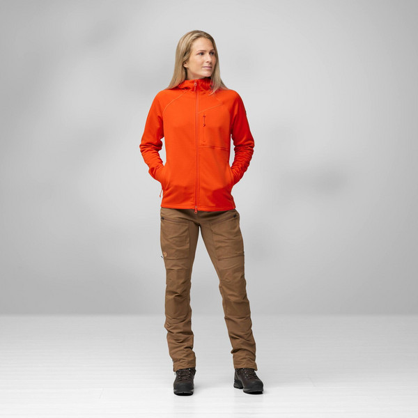 Fjällräven ABISKO GRID FLEECE HOODIE W Damen - Fleecejacke Ansicht 15