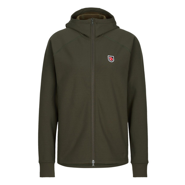 EXPEDITION FLEECE HOODIE W Damen - Fleecejacke-DEEP FOREST