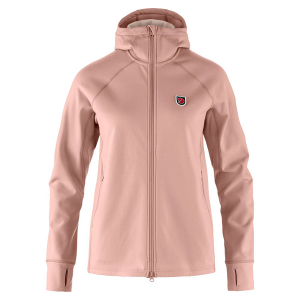 EXPEDITION FLEECE HOODIE W Damen - Fleecejacke-CHALK ROSE