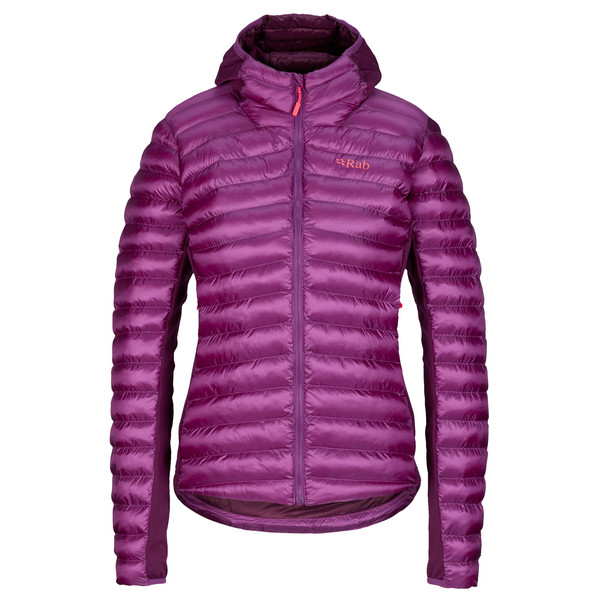 CIRRUS FLEX HOODY WMNS Damen - Isolationsjacke-PLUM/MULBERRY