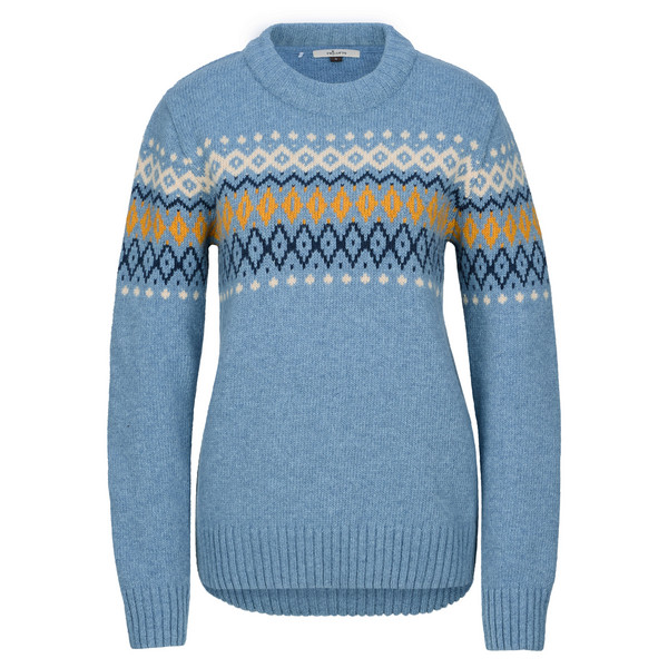 LASBY KNITTED SWEATER Damen - Wollpullover-BERING SEA