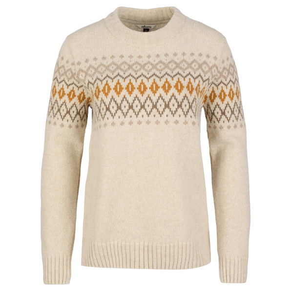 LASBY KNITTED SWEATER Damen - Wollpullover-CORIANDER