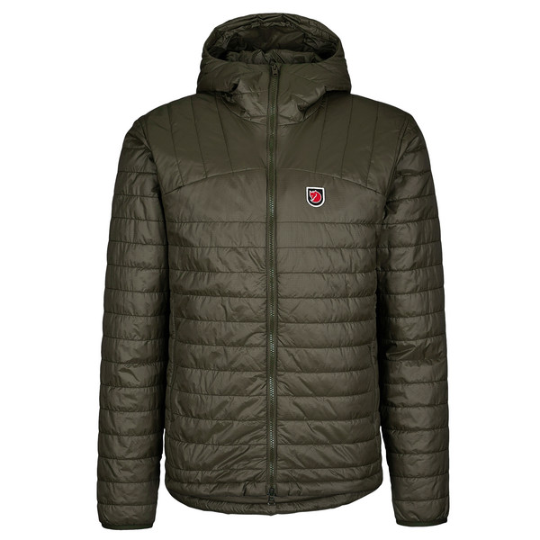 EXPEDITION X-LÄTT HOODIE M Herren - Isolationsjacke-DEEP FOREST