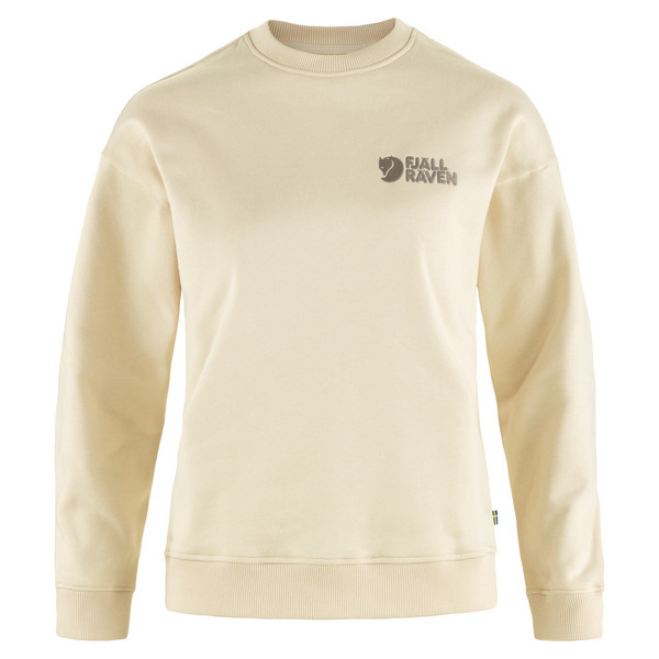FJÄLLRÄVEN CLASSIC SWEATER W Damen - Sweatshirt-CHALK WHITE