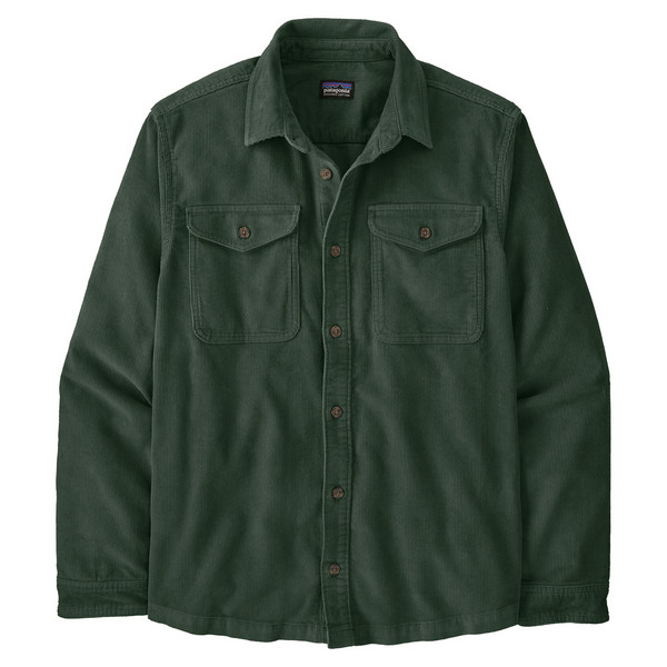 M'S CORDUROY SHIRT Herren - Outdoor Hemd-CANOPY GREEN