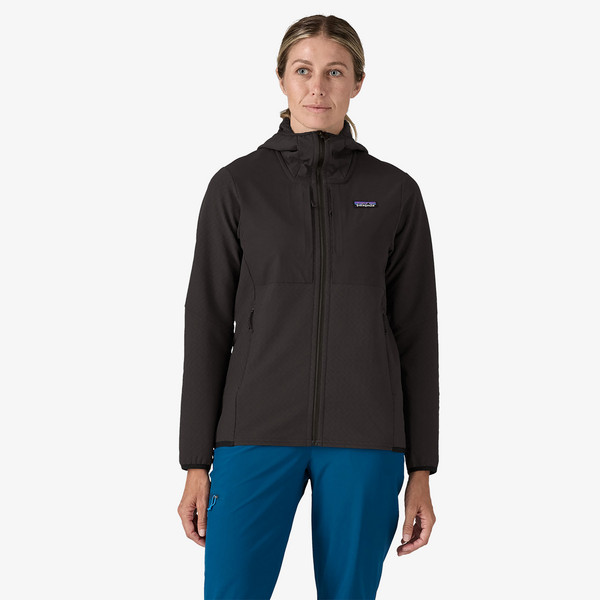 Patagonia W'S R2 CROSSSTRATA HOODY Damen - Softshelljacke Ansicht 1
