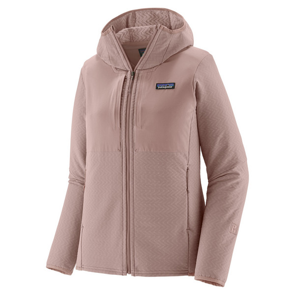 W'S R2 CROSSSTRATA HOODY Damen - Softshelljacke-STINGRAY MAUVE