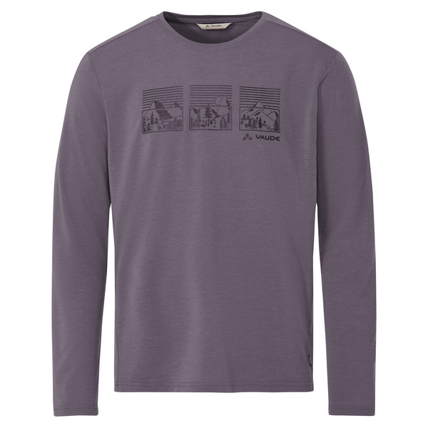 ROSEMOOR LS T-SHIRT III Herren - Langarmshirt-PURPLE ASH