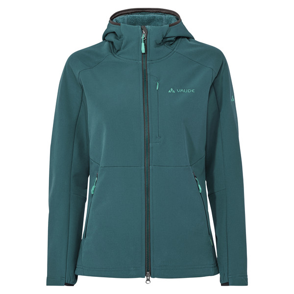 ELOPE STORMFLEECE HOODY Damen - Fleecejacke-DARK FJORD GREEN