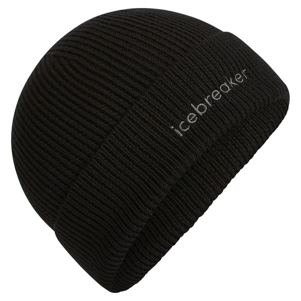 UNISEX MERINO ALL DAY TOQUE BEANIE Unisex - Wollmütze-BLACK