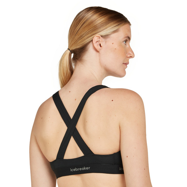 Icebreaker WOMEN MERINO BLEND 125 COOL-LITE SPRITE RACERBACK BRA Damen - Sport BH Ansicht 7