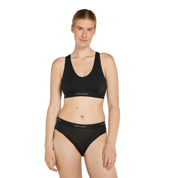 Icebreaker WOMEN MERINO BLEND 125 COOL-LITE SPRITE RACERBACK BRA Damen - Sport BH Ansicht 4