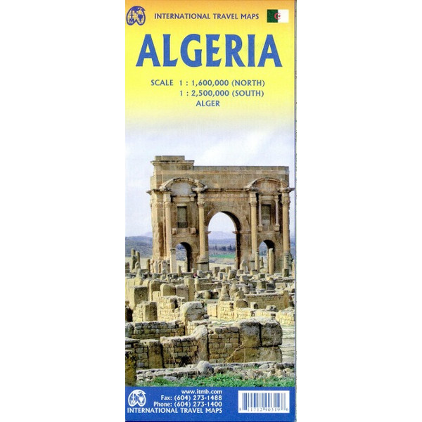ALGERIA - Straßenkarte Ansicht 1