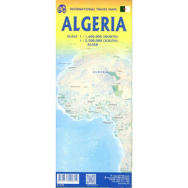 ALGERIA - Straßenkarte Ansicht 2