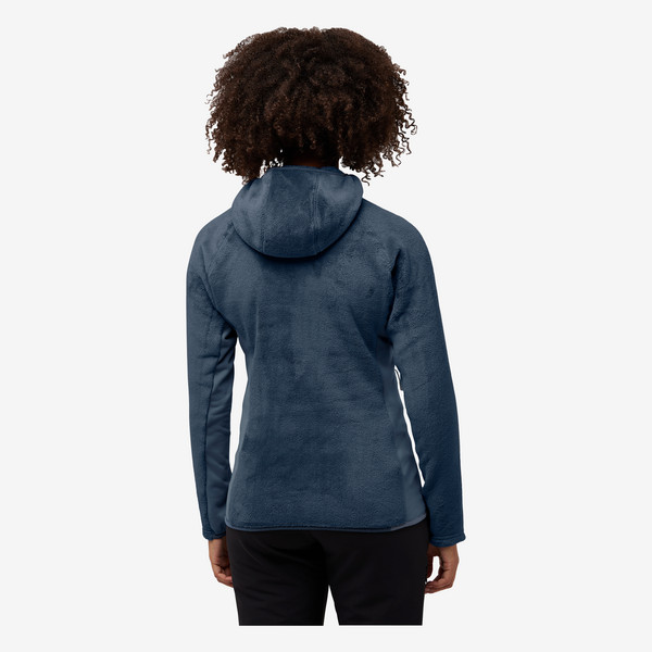 Jack Wolfskin ROTWAND HOODED FZ W Damen - Fleecejacke Ansicht 5