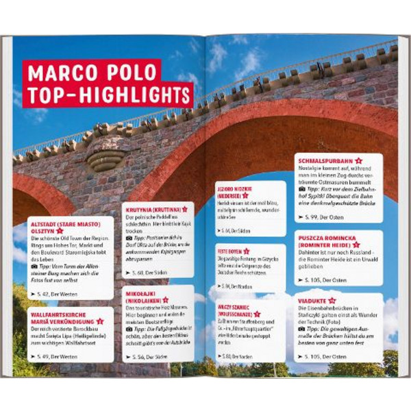 MARCO POLO REISEFÜHRER MASURISCHE SEEN Ansicht 2