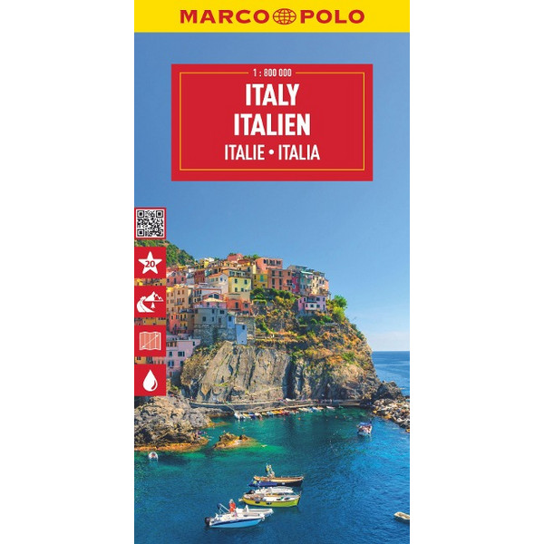 MARCO POLO REISEKARTE ITALIEN 1:850.000 - Straßenkarte Ansicht 1