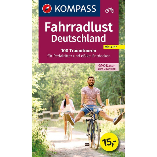 FAHRRADLUST DEUTSCHLAND 100 TRAUMTOUREN - Radwanderführer Ansicht 1