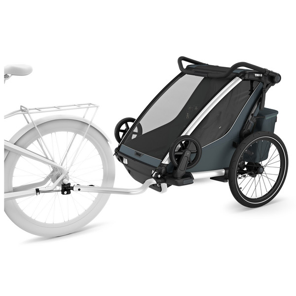 Thule CHARIOT CROSS DOUBLE DARK SLATE - Fahrradanhänger Ansicht 4