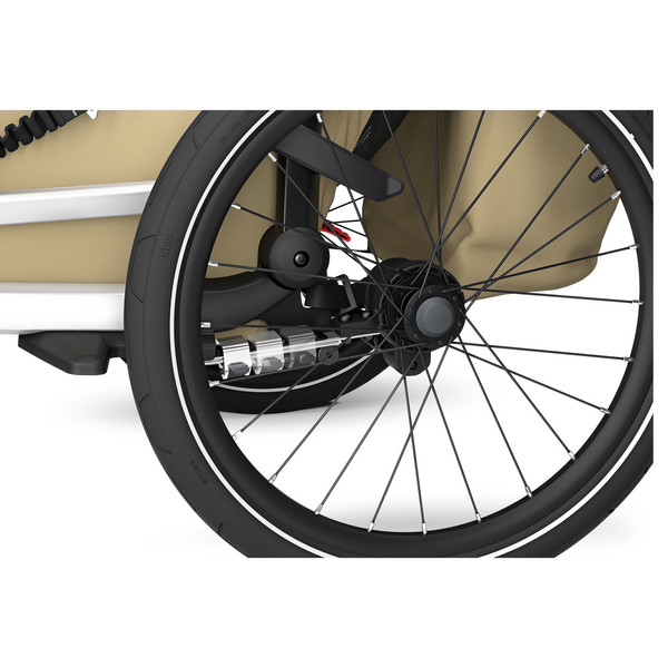 Thule CHARIOT CROSS DOUBLE FADED KHAKI - Fahrradanhänger Ansicht 6