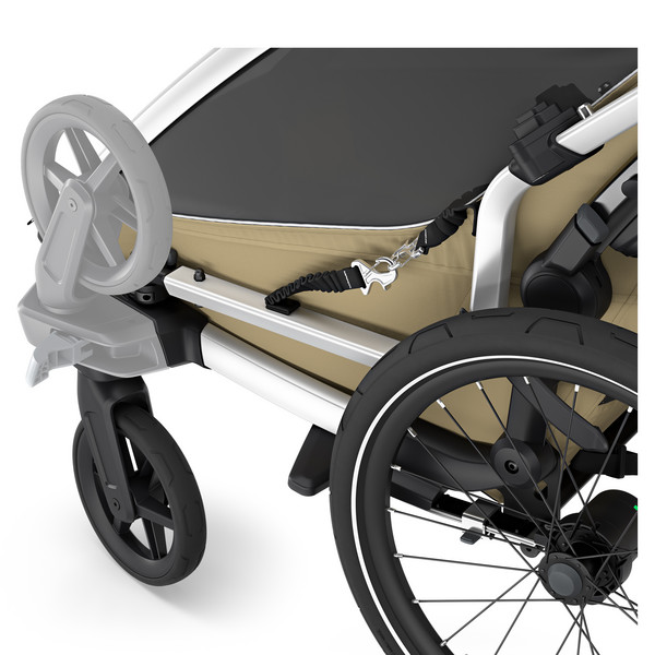 Thule CHARIOT CROSS SINGLE DARK SLATE - Fahrradanhänger Ansicht 6
