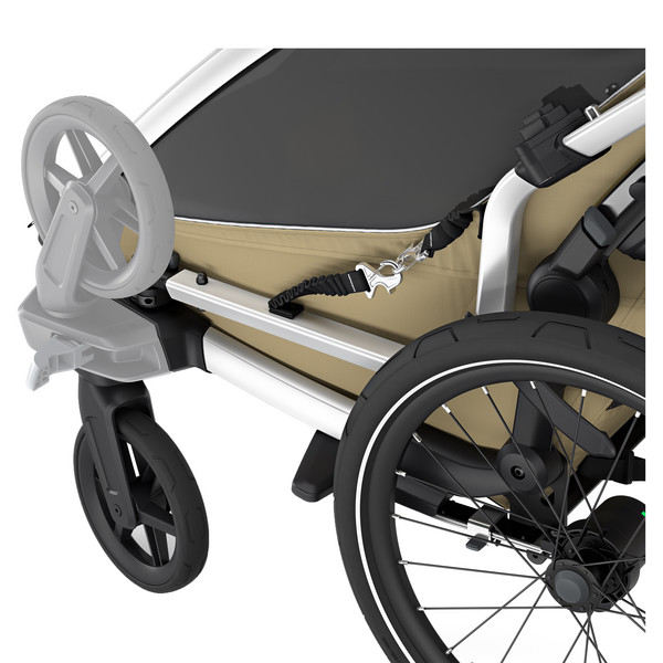 Thule CHARIOT CROSS SINGLE FADED KHAKI - Fahrradanhänger Ansicht 11