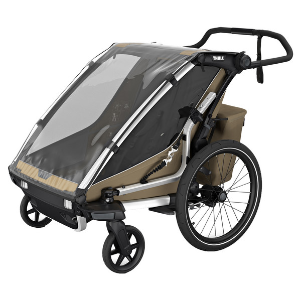 Thule CHARIOT CROSS SINGLE FADED KHAKI - Fahrradanhänger Ansicht 5