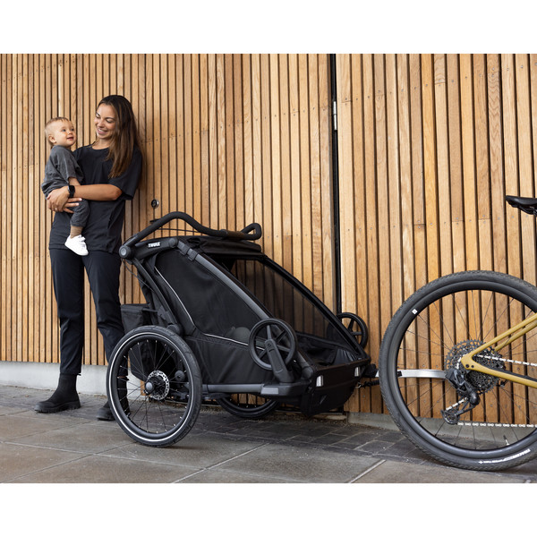 Thule CHARIOT SPORT DOUBLE NATURAL GOLD - Fahrradanhänger Ansicht 16